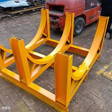 建筑施工钢筋笼支架 钢筋笼托架河北钢筋堆放架胎架钢筋笼堆放架