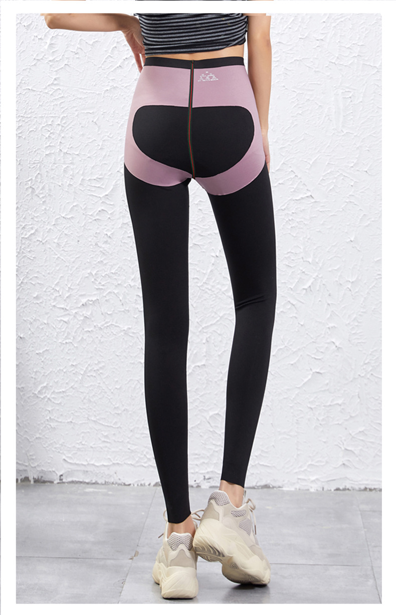 春新款鲨鱼裤弹力液体裤抖音无痕蜜桃臀芭比裤大码打底裤义乌厂家