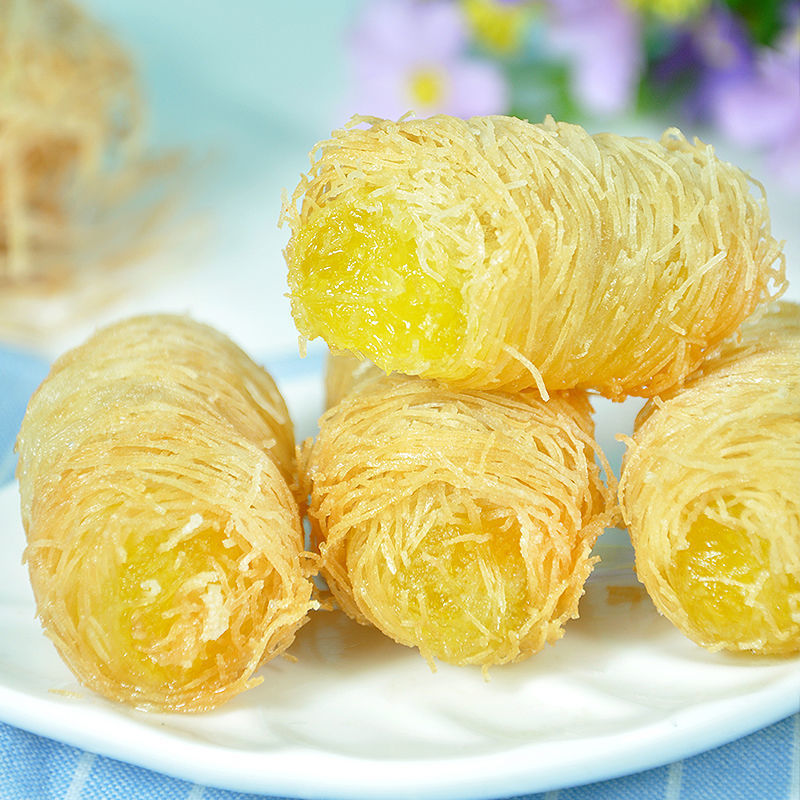 04成交9件相似金丝香芋酥凤梨榴莲半成品油炸