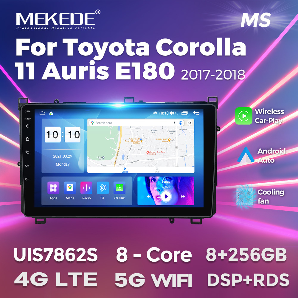 适用于换内框款17款卡罗拉 Corolla新丰田通用车载大屏安卓导航仪