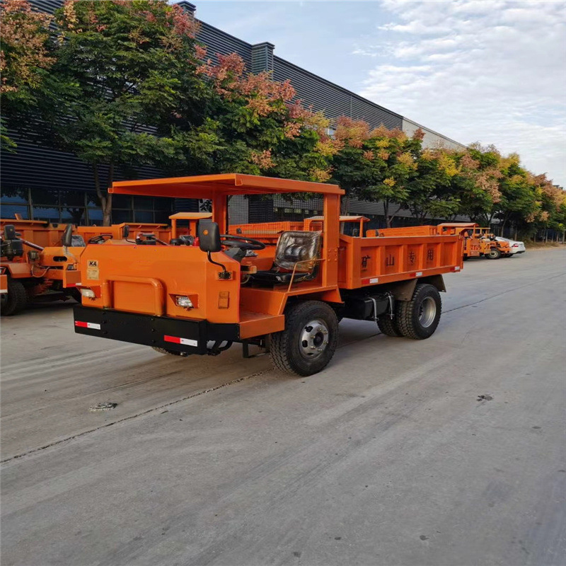 矿山自卸运输车 2-20吨四驱爬山虎 井下运矿车 四不像翻斗车