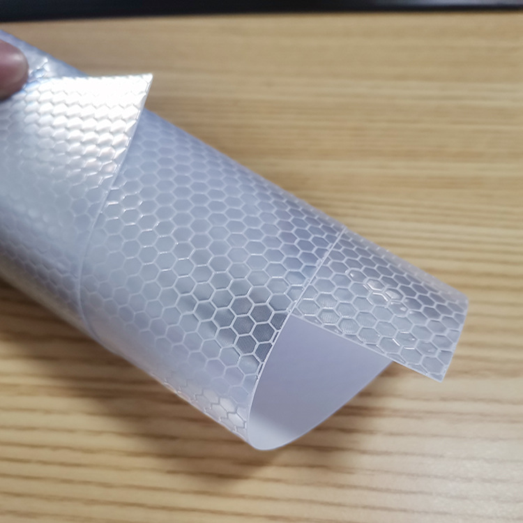 工厂户外晶彩格喷绘蜂窝状夜光膜反光贴交通指示牌标识标志