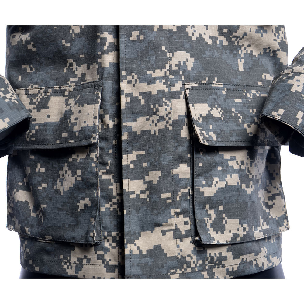 跨境电商 常规bdu迷彩套装户外训练野战cs外训acu二代套服 迷彩服