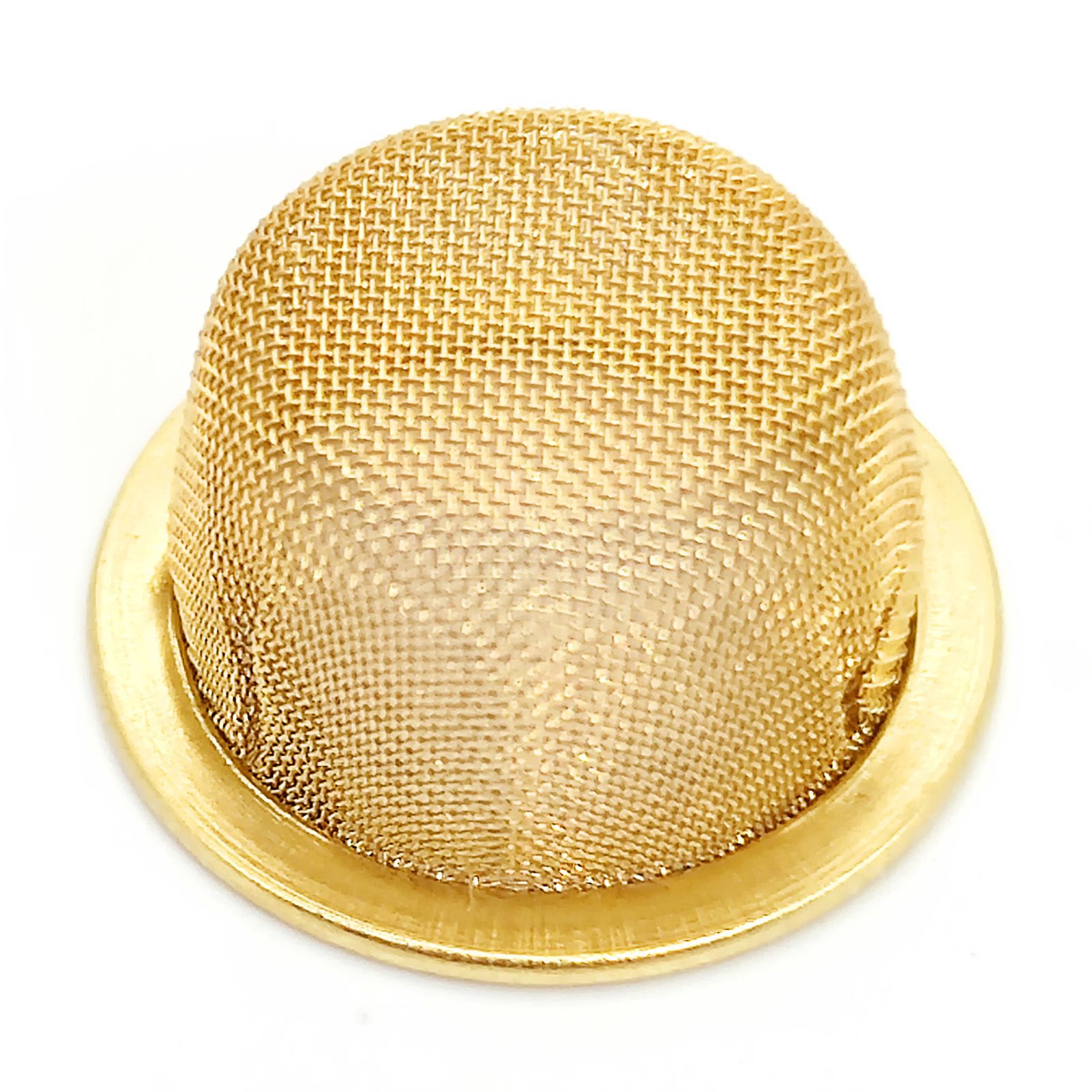 水晶烟斗过滤网帽助燃黄铜网帽帽形过滤网包边碗型烟斗过滤网