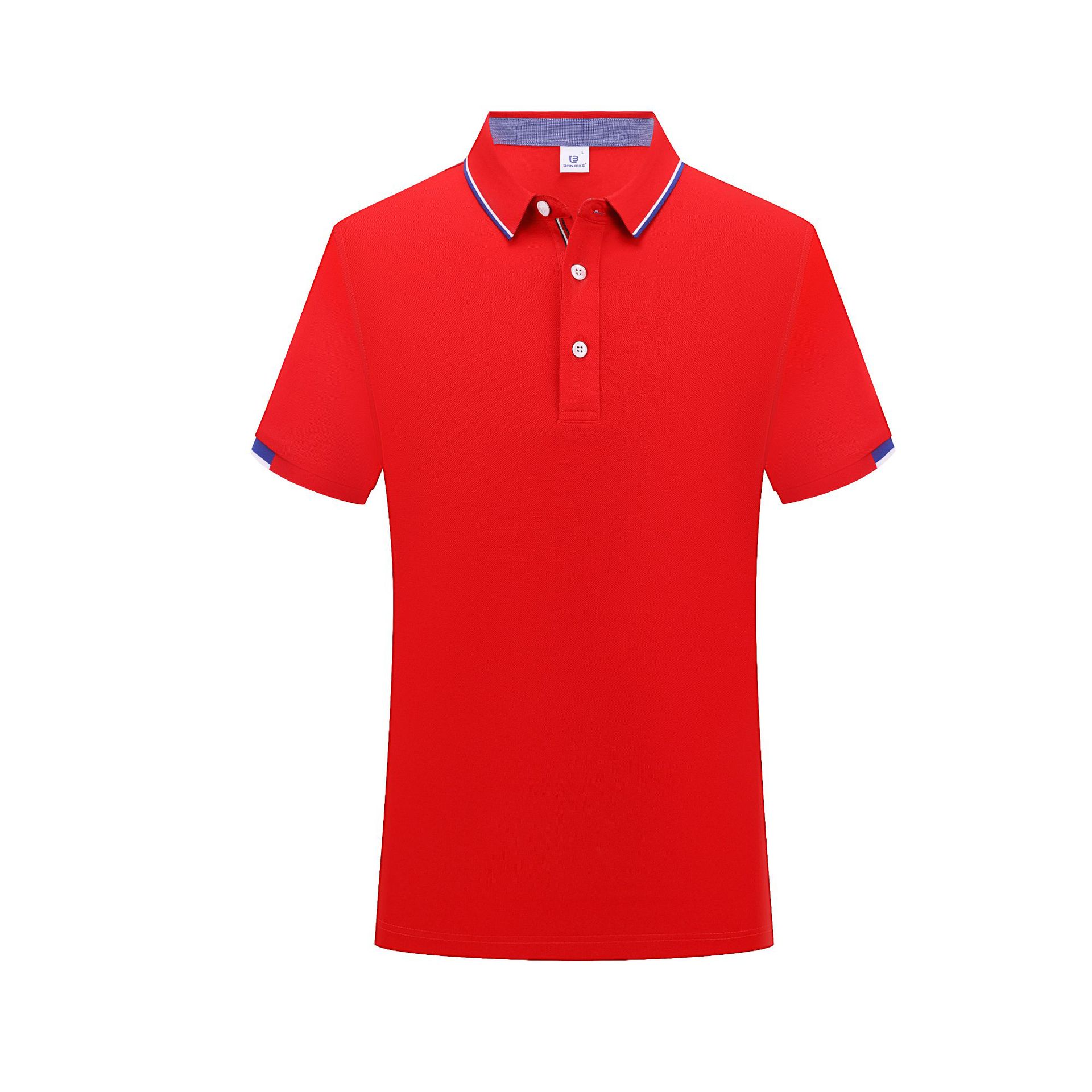 Silk and Cotton Polo Shirt Customized Logo Short-Sleeved Work Clothes Advertising Shirt Customized Lapel T-shirt Cultural Shirt Picture Printing