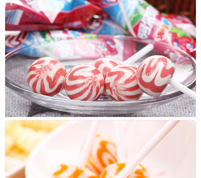 阿尔卑斯棒棒糖整箱批发连串牛奶味办公网红小零食混合散装硬糖果