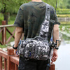 High-end Road sub- Dedicated multi-function fishing gear waterproof Pole package Messenger Waist pack Portable Storage tool camouflage knapsack