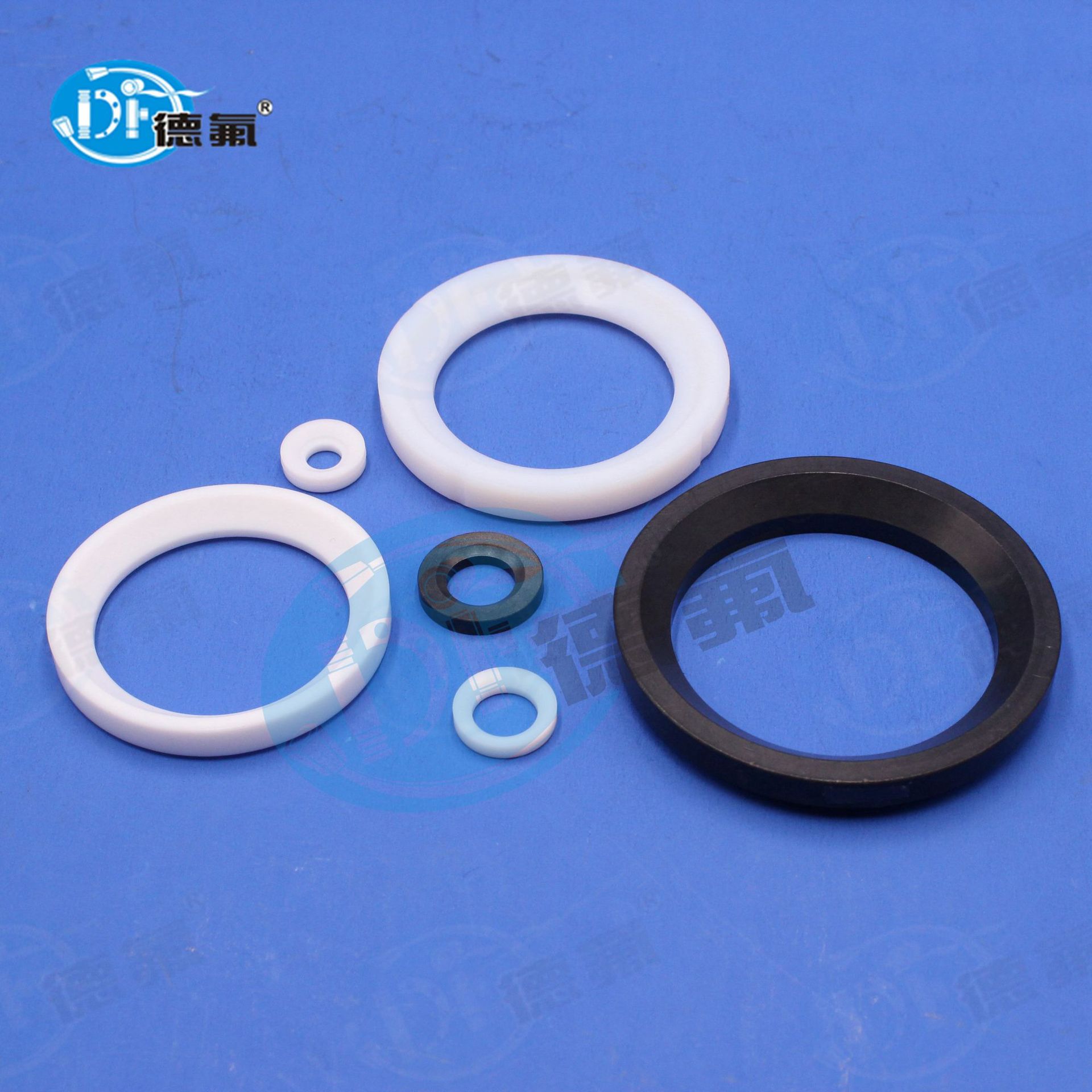 工厂直销批发纯ptfe球阀垫自润滑密封球阀座四氟阀门配件密封