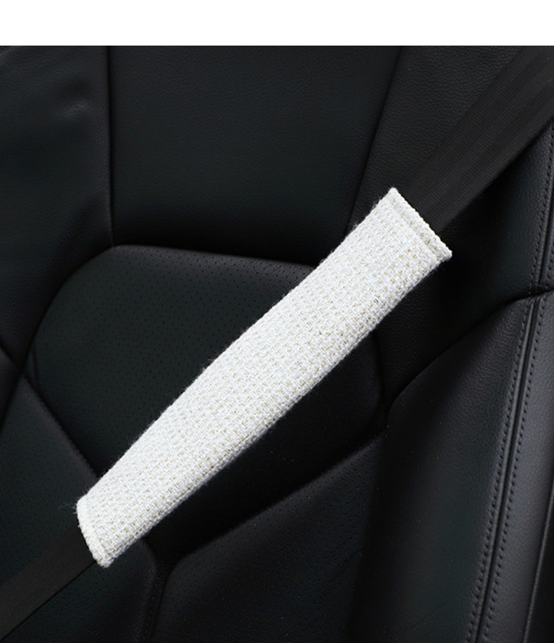 汽车安全带护肩套 小香风粗花呢车用安全带套 防勒脖防摩擦护肩带