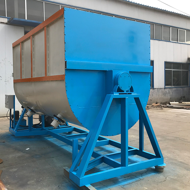 厂家水包砂水包水20吨卧式真石漆搅拌机自动翻缸立式真石漆搅拌罐