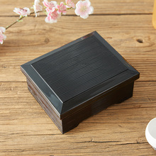 供应日式饭盒鳗鱼盒日韩料理店用品野餐盒学生盒便于携带空间大
