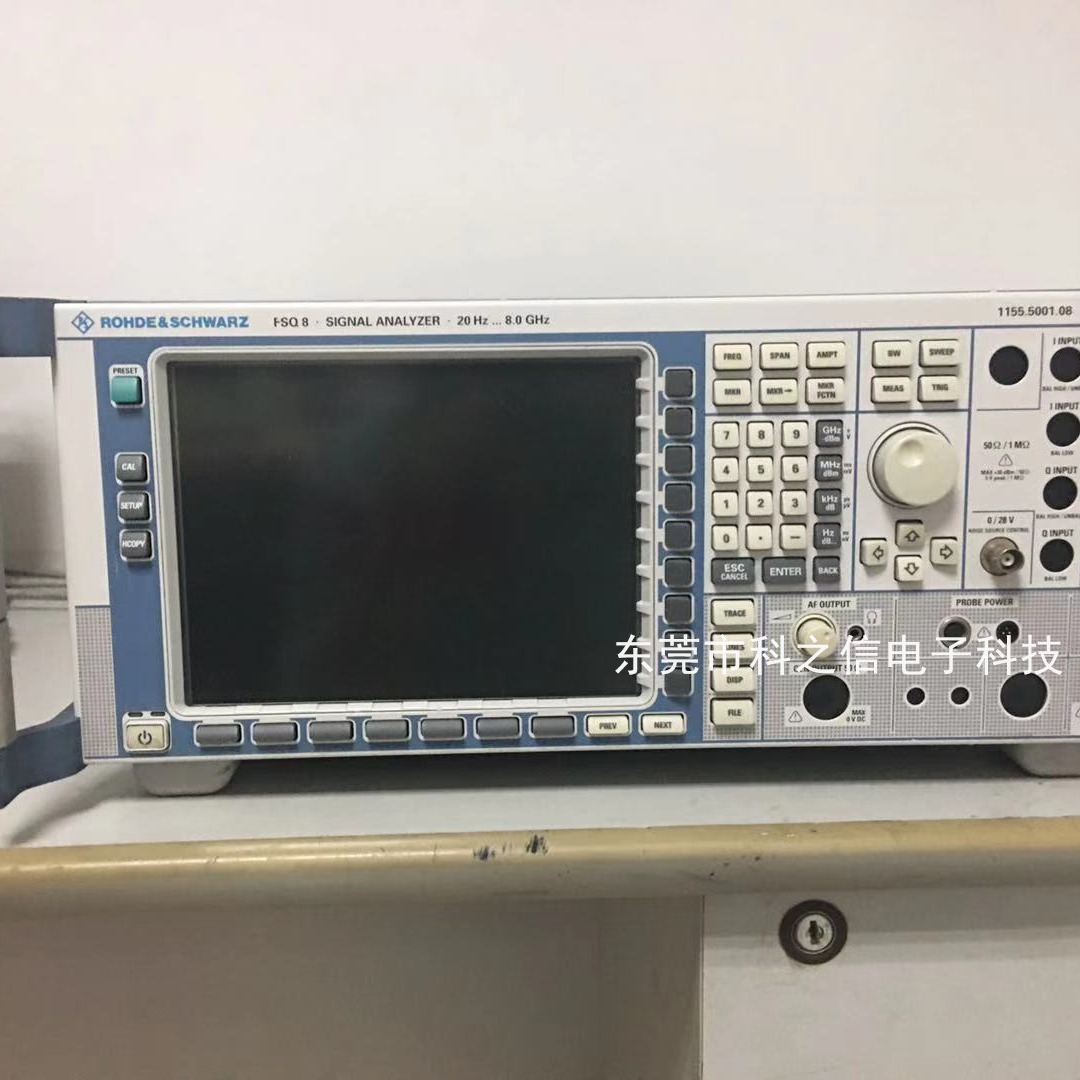 回收租售r&s/罗德与施瓦茨 fsq26 fsq40 fsq3 fsq8频谱分析仪