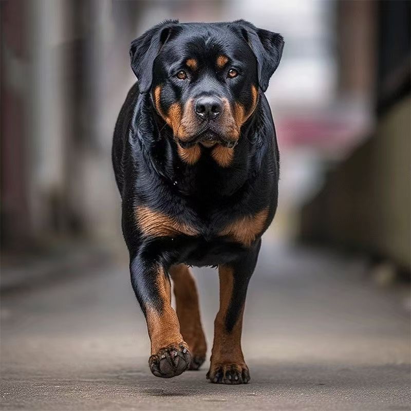 纯种罗威纳幼犬活体德系罗威纳大型护卫犬警犬防暴犬罗威纳宠物犬