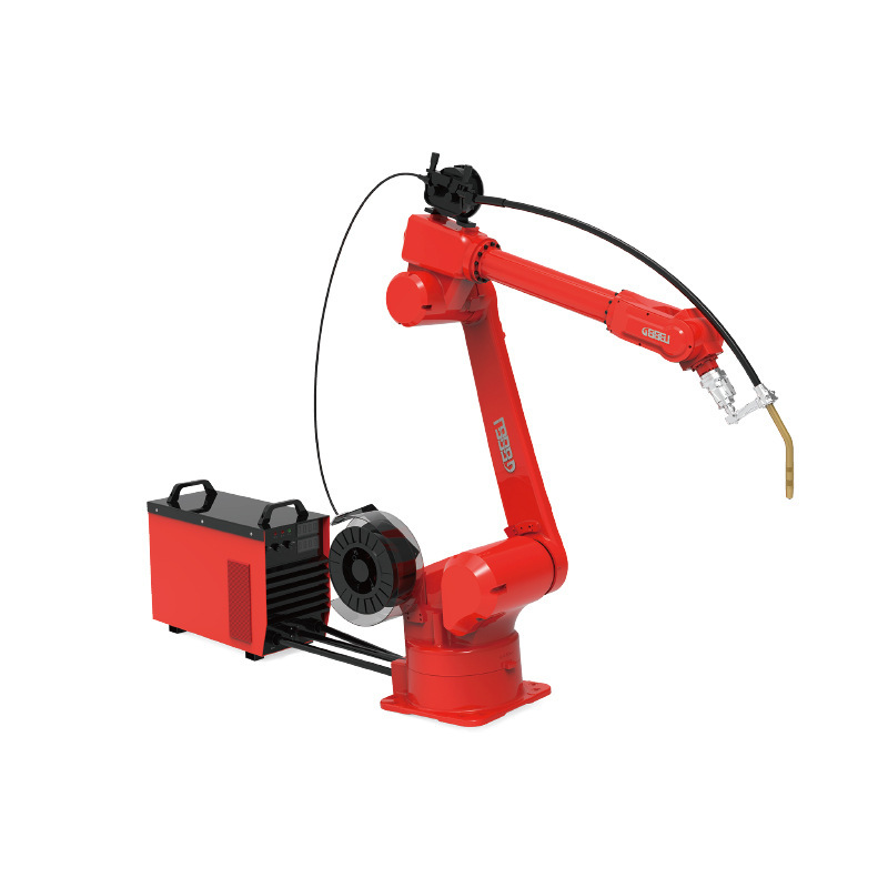 国产尔必地lbbbd工业机器人六轴焊接机器人负重6kg外置焊枪