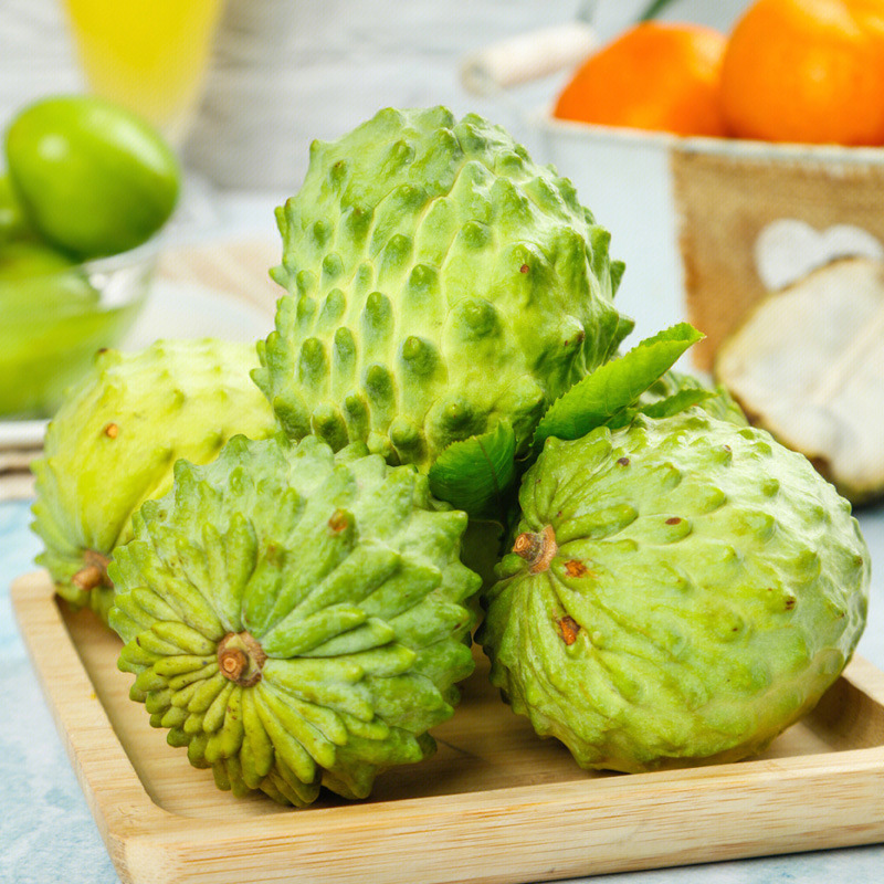 释迦果新鲜水果大果台湾牛奶凤梨果番荔枝当季摩尼果-阿里巴巴