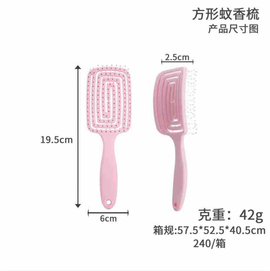 Comb Suit Comb for Girls Fluffy Vent Comb Hair Curling Comb Hairdressing Comb Scalp Massage Comb Air Cushion Comb