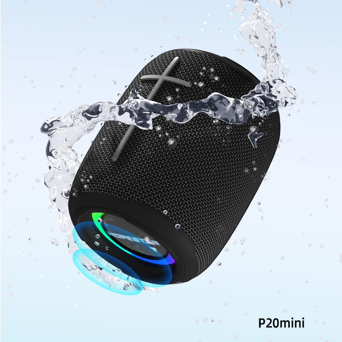 hopestar-p20mini直销蓝牙音箱无线防水音响便携插卡移动电源低价