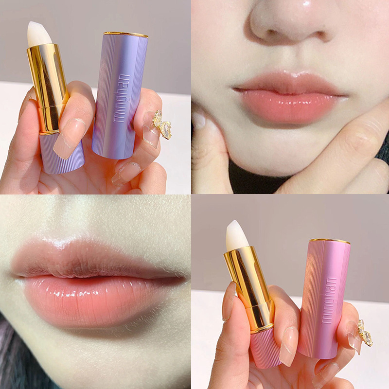 名韩润唇膏女保湿补水滋润口油口红打底防干裂细滑学生护唇膏