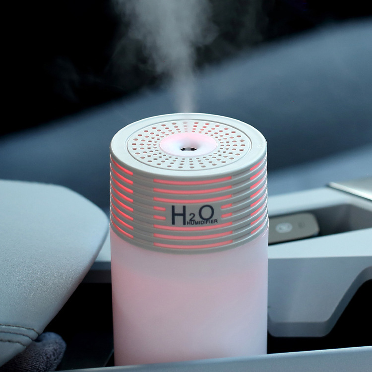 Car Light and Shadow Cup Humidifier Eliminate Odor Car Aromatherapy Humidifier Car Negative Ion Spray Deodorant