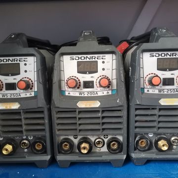 二手焊机旧电焊机松勒ws250a松勒两用氩弧焊机220v 氩弧焊枪地线