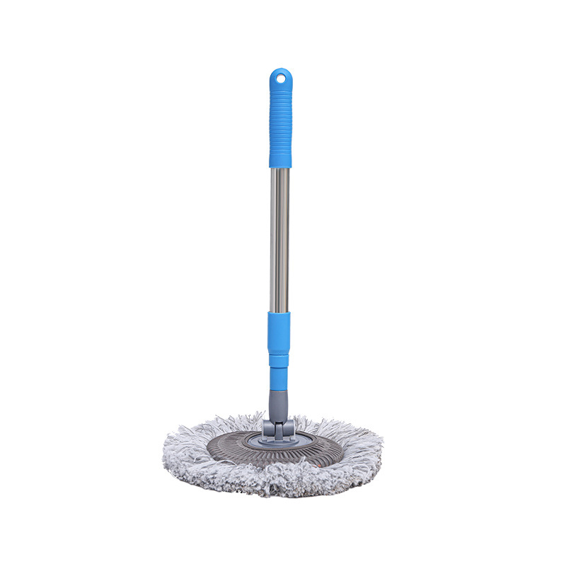 Factory Spot Chenille Multi-Functional Stainless Steel Telescopic Rod Fiber Mop Ceiling Flat Mop Wholesale