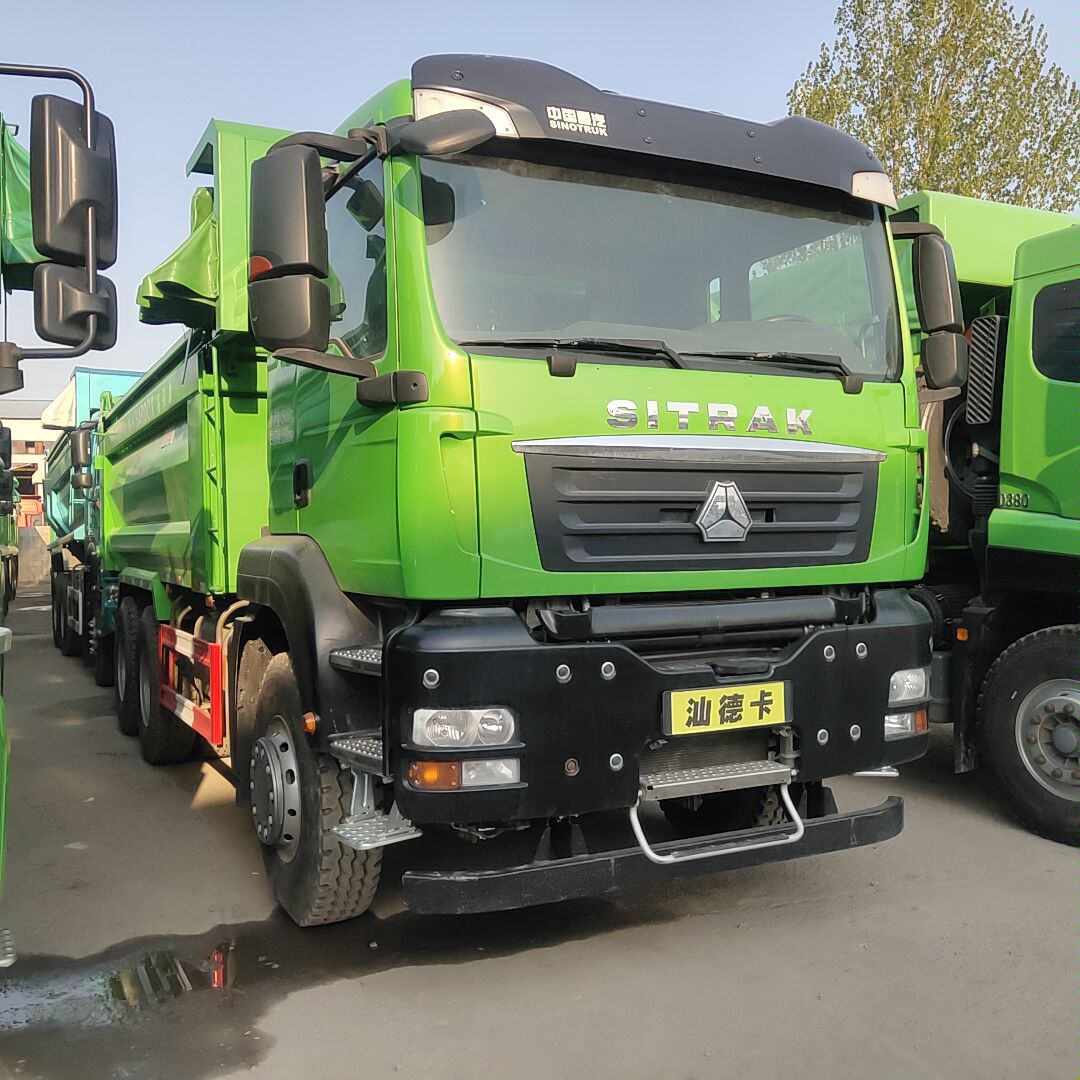 德州二手双桥自卸货车 东风大力神后八轮货车 前四后八工程自卸车