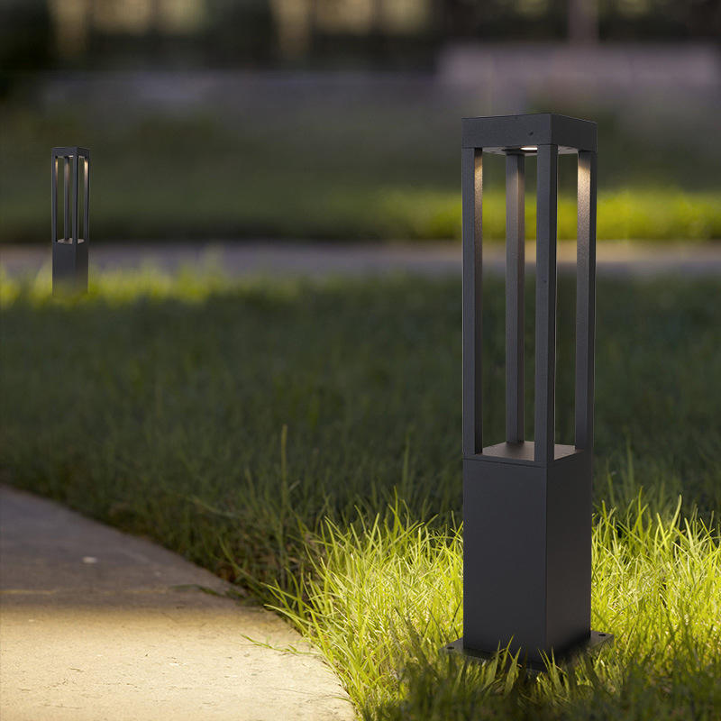 现代简约户外防水led草坪灯地产小区庭院装饰花园灯铝合金材质