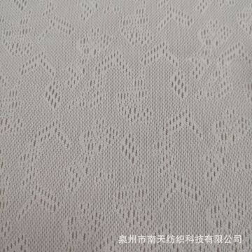 三层网提花网布运动透气贾卡纱贾针织鞋材网汽垫宠物用品面料