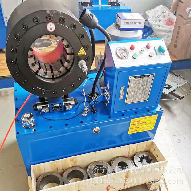 500型管子缩口机 液压钢管方管压管机缩口机高压油管扣管机扣压机