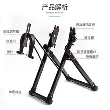 折叠自行车调圈台山地车修理台 自行车修理工具车轮校正台修车台