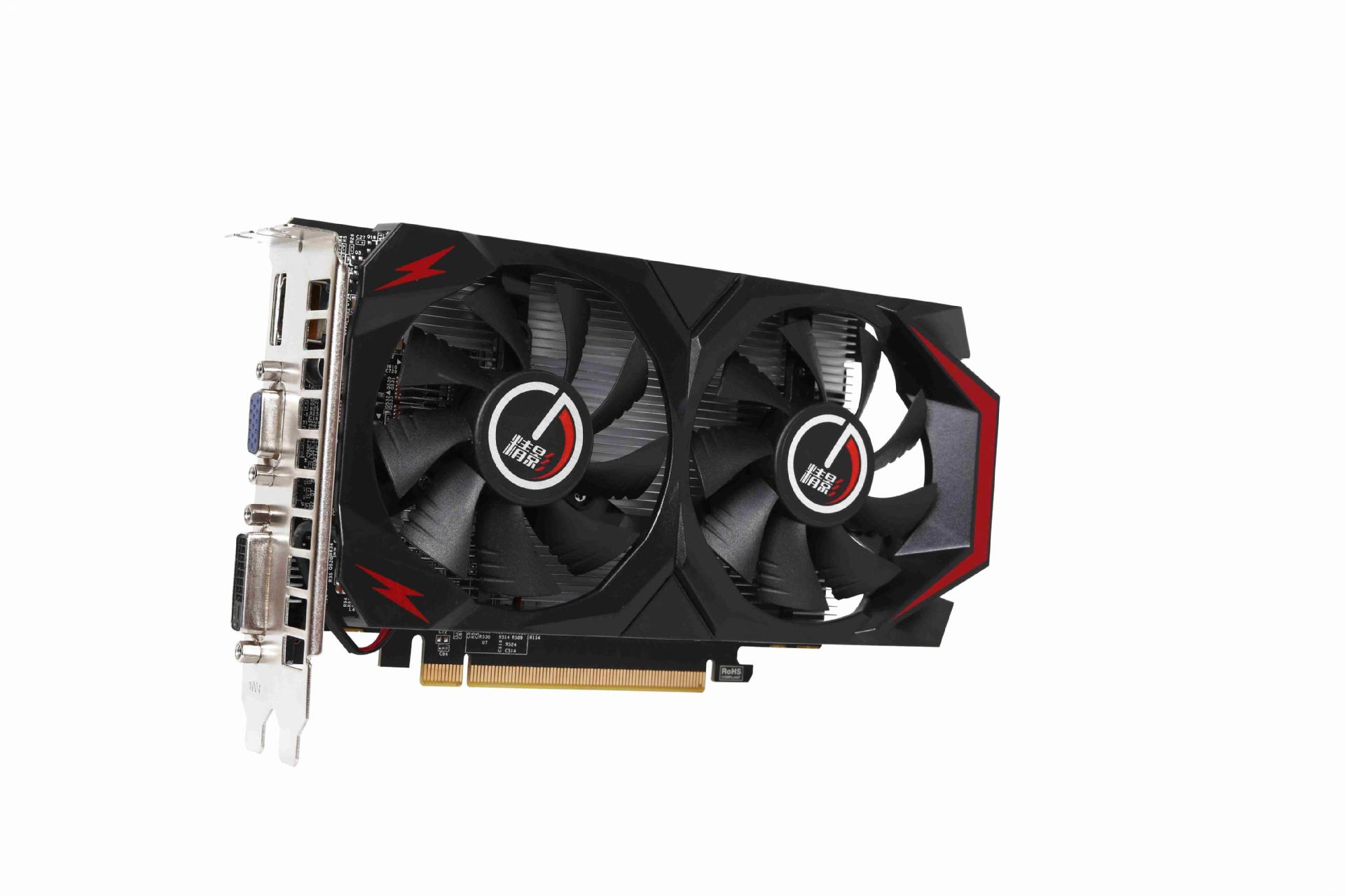 全新精影 gtx750ti 2g显卡台式吃鸡独立游戏显卡单风扇