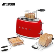SMEG斯麦格意大利复古烤面包机不锈钢吐司机多士炉早餐机 TSF01
