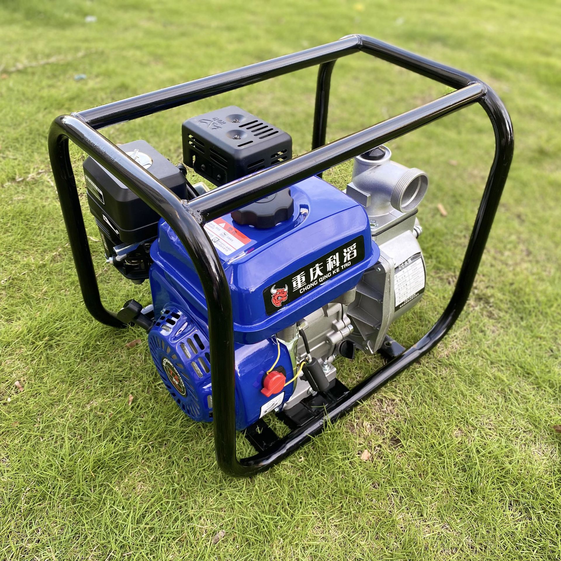 0成交148台厂家直供小4寸汽油泵农业灌溉抽水机抽水泵170动力7hp