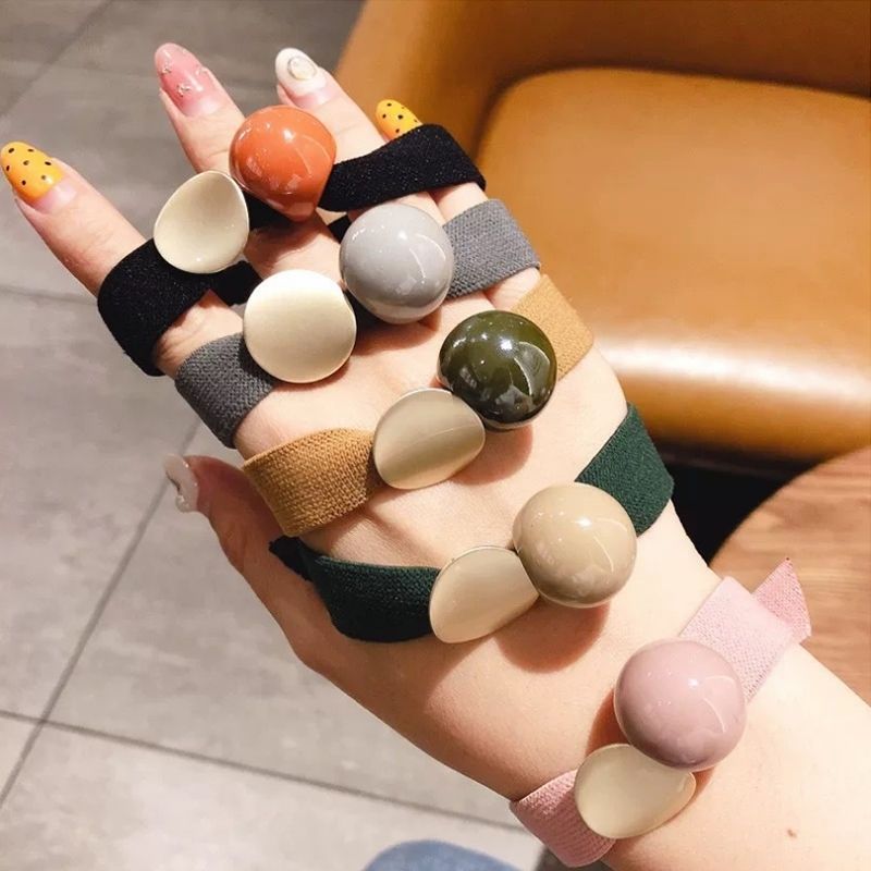 韩国头绳潮流发圈网红扎头发橡皮筋发绳发饰成人学生小清新头饰