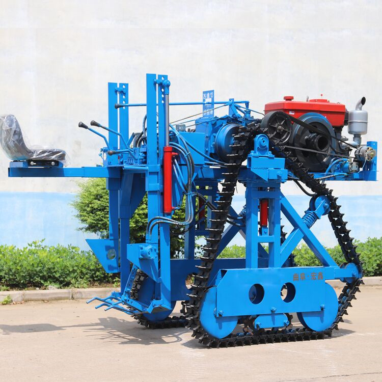 出葱神器自走手扶式大葱收获机 35马力乘坐式洋姜收获机