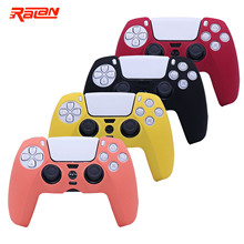 RALAN适用于PS5控制器游戏手柄硅胶保护套 PS5手柄硅胶套P5游戏套