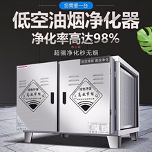 低空排放油烟净化器商用餐饮烧烤饭店厨房用油烟净化器无烟过环保