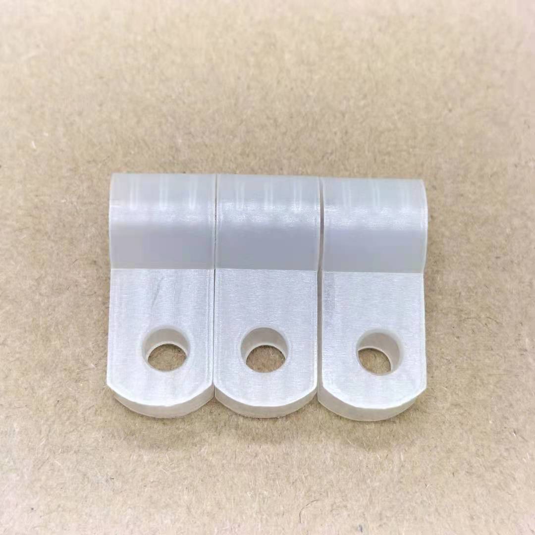 自产批发r型线夹尼龙线扣尼龙件线夹批发配线固定夹螺丝孔线卡