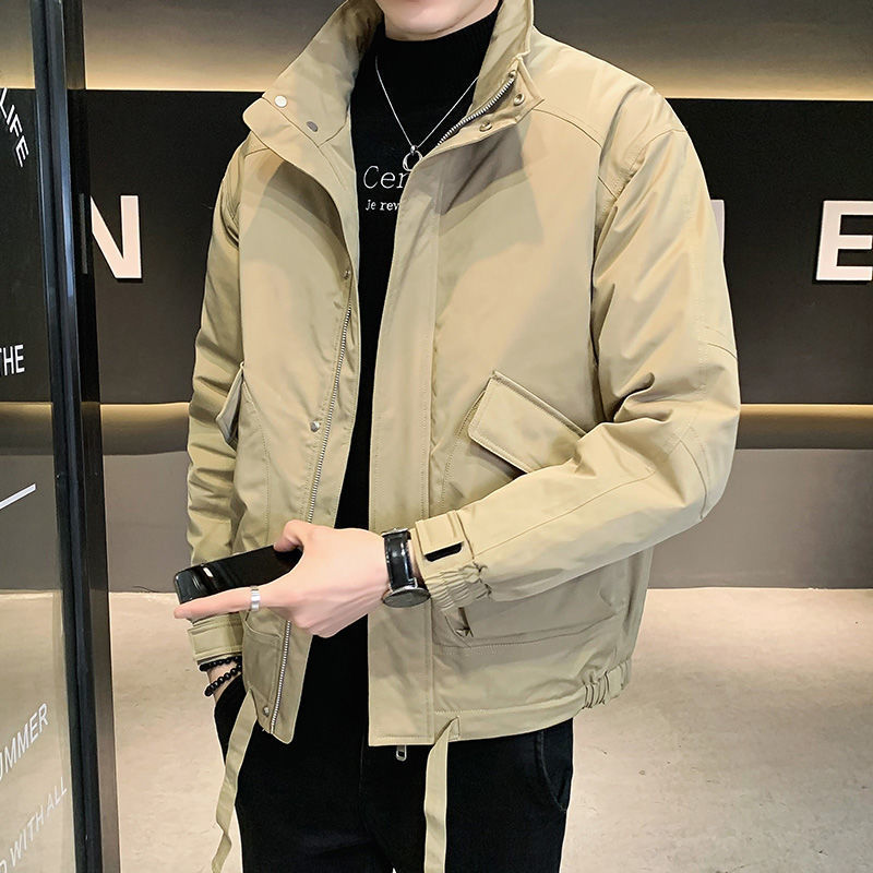 High-End Autumn Clothing Coat Men's 2023 New Versatile Casual Spring and Autumn Top Jacket Men's Fashion Wear Handsome Clothes