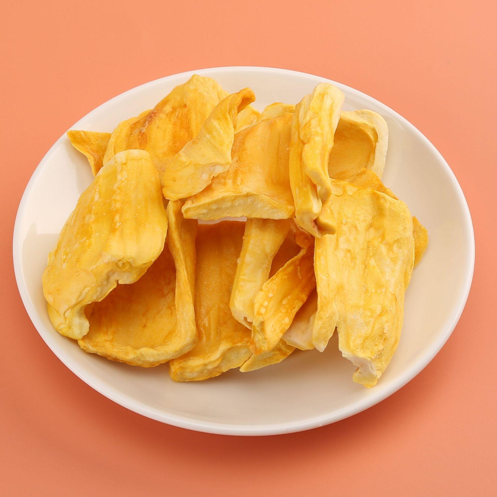 菠萝蜜干 厂家批发散装果蔬冻干工艺非油炸零食 冻干菠萝蜜脆