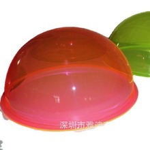 深圳雅迪有机玻璃制品，亚克力透明圆桶冰桶，有机玻璃半球罩，