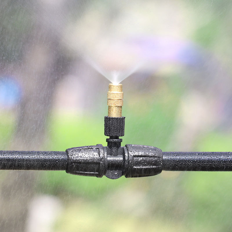 自动园艺喷雾水管和喷头喷灌设备套装系统蔬菜降温喷药农用雾化