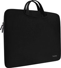 笔记本电脑套15.6英寸公文包手柄包和额外的口袋笔记本电脑保护套