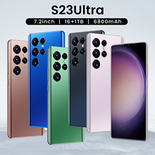 跨境手机S23Ultra智能手机6.8大屏1+8G外贸低价手机厂家直销批发