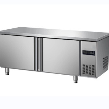 爱雪金刚款平冷制冷工作台商用不锈钢操作台冰柜冷藏平台雪柜