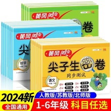 2024黄冈尖子生密卷小学上下册语数英人教北师苏教同步专项测试卷