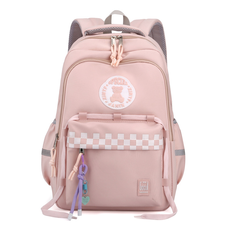 Campus Student Schoolbag Female High School Junior High School Primary School Student Backpack