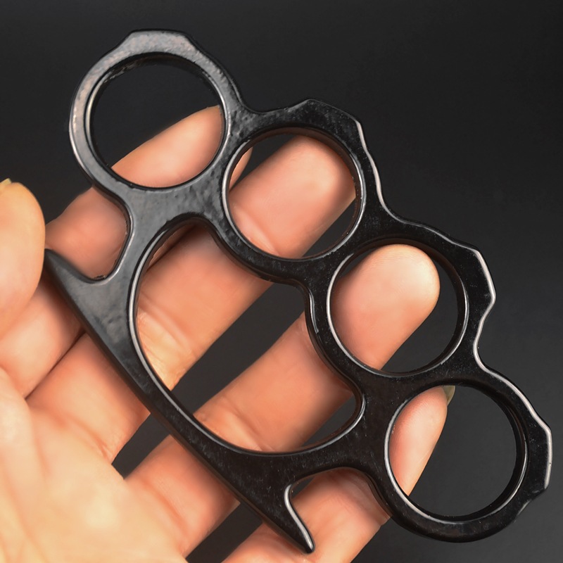 锌合金款武术搏击金属指虎四指拳扣手指环手扣铁四指手撑子四指环