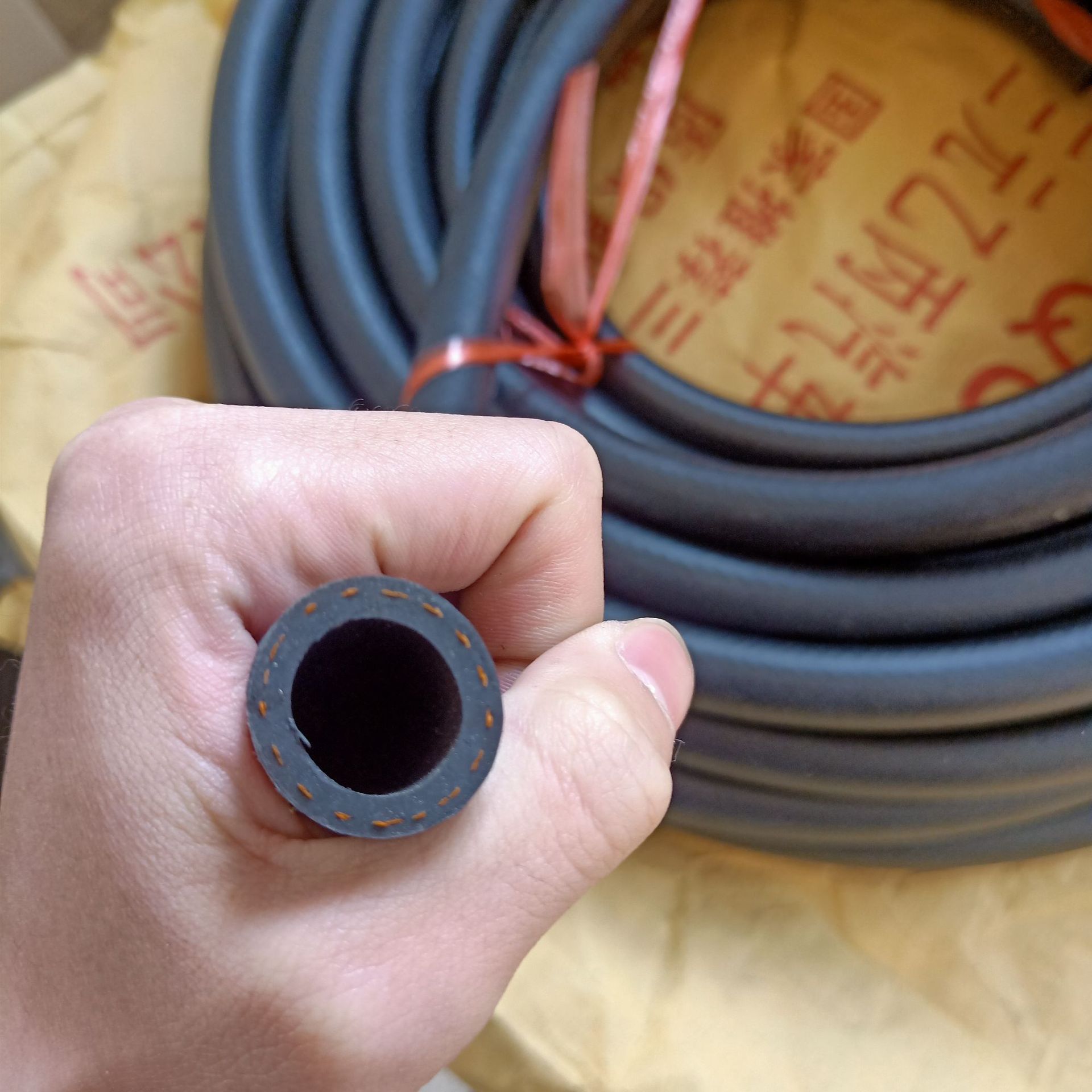 厂家直供汽车暖风管 家用现货黑色低压橡胶水管 现货加布低压胶管