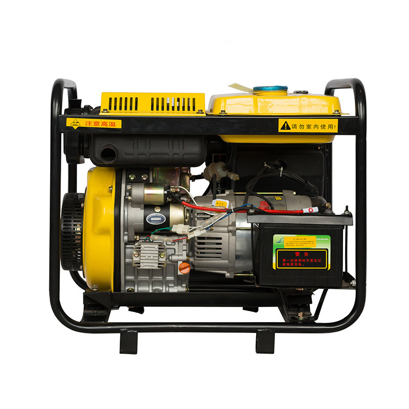 常州发电机工厂地家商用7kw柴油发电机组小型单相220v发电机批发